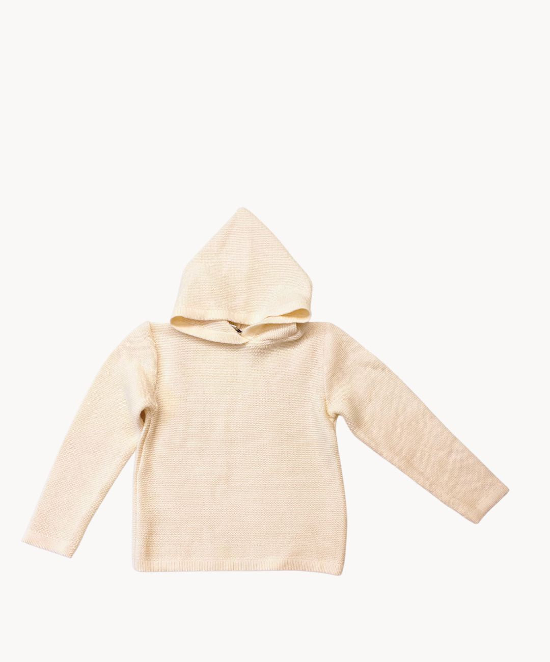 Marie Morenz Kapuzenpullover Creme