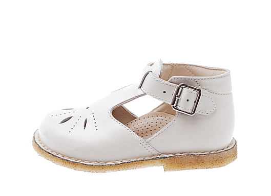 Marie Morenz Lernlaufschuhe 190 Blümchen Creme Kreppsohle - Marie Morenz