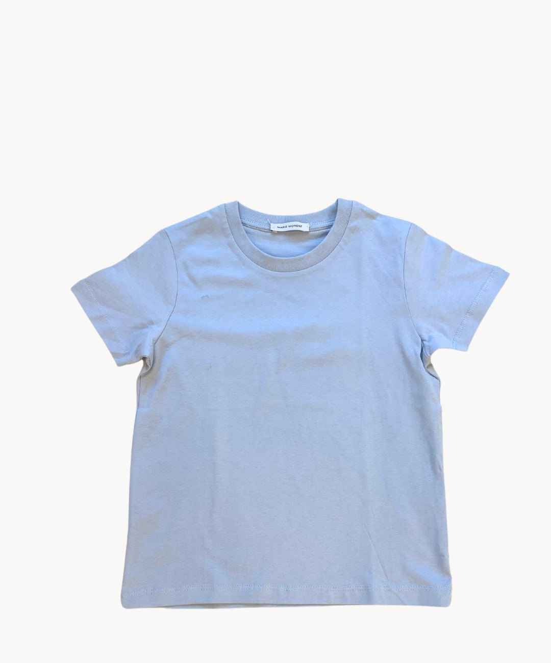 Marie Morenz T-Shirt Baumwolle Hellblau Kinder Kurzarm