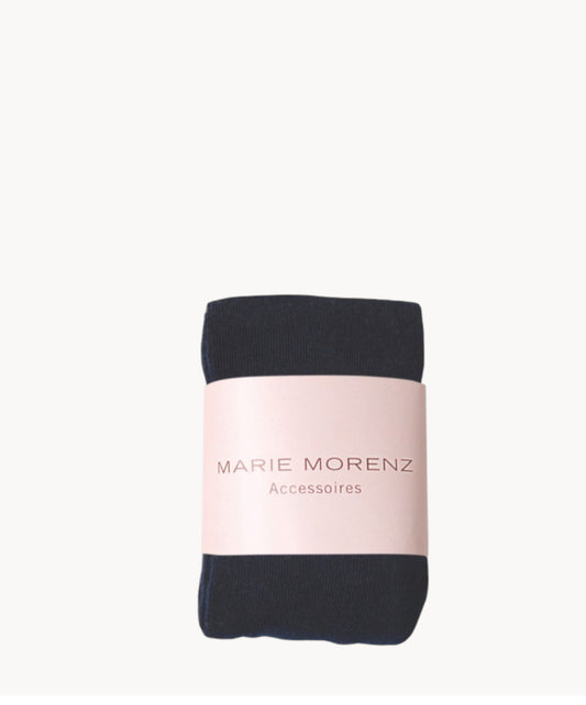 Marie Morenz Strumpfhose Marine Baumwolle Elastahn