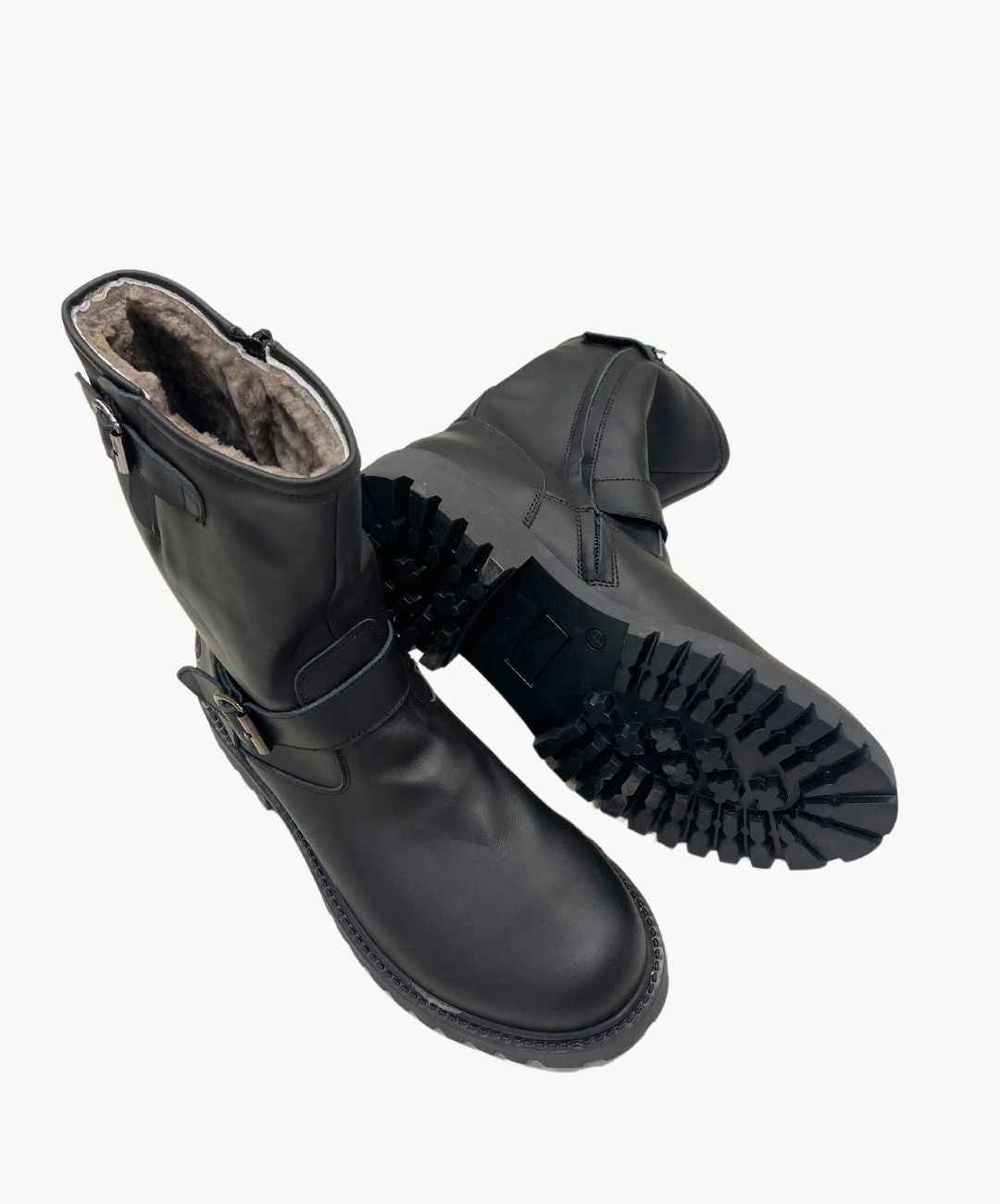 Verdecchia 1404 Biker Boot nero