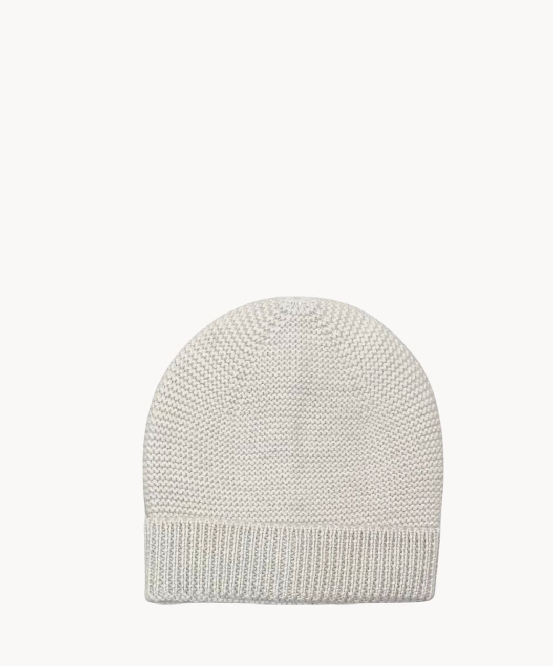 Bonnet bébé Marie Morenz en laine mérinos crème