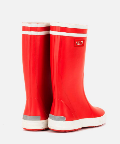 Aigle rubber boots Lolly Pop Red – perfect protection in any weather