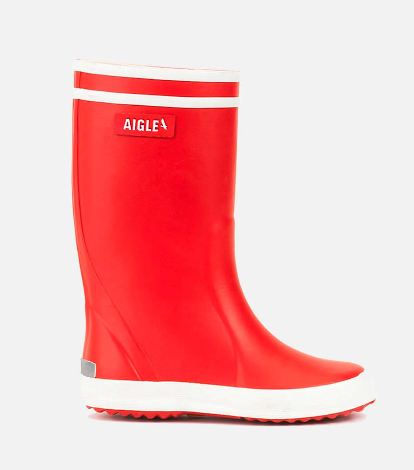 Aigle rubber boots Lolly Pop Red – perfect protection in any weather