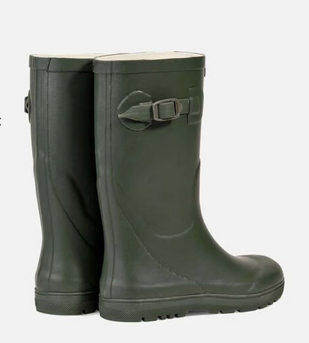 Aigle rubber boots Woody Pop Khaki – stylish protection for outdoor adventures