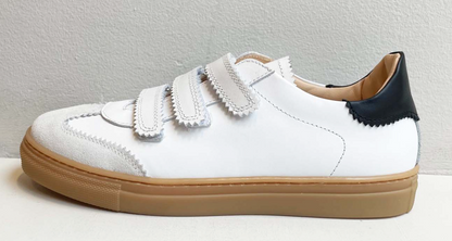 Marie Morenz Klettsneaker Weiss