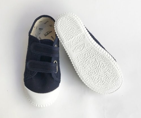 Victoria Klettsneaker Marine Baumwolle