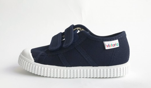 Victoria Klettsneaker Marine Baumwolle