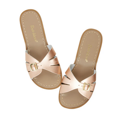 Saltwatersandals Slide Sandale Rosegold Dame