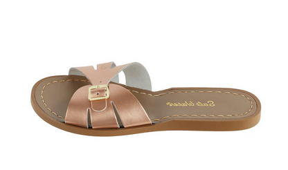 Saltwatersandals Slide Sandale Rosegold Dame