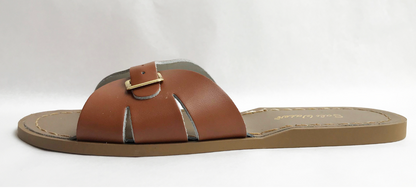 Saltwatersandals Slide Sandale Tan Dame