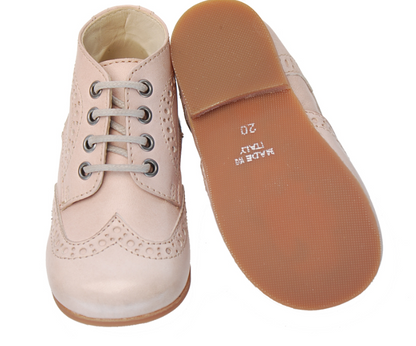 Marie Morenz 847 Schnürschuh Lauflernschuhe Beige