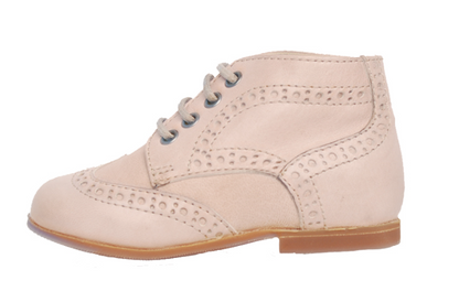 Marie Morenz 847 Schnürschuh Lauflernschuhe Beige