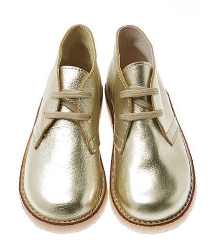 Marie Morenz Desert Boots 1408 Gold Kinder