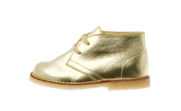 Marie Morenz Desert Boots 1408 Gold Kinder