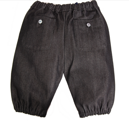 Marie Morenz Baby- Kleinkindhose Denim Pumphose