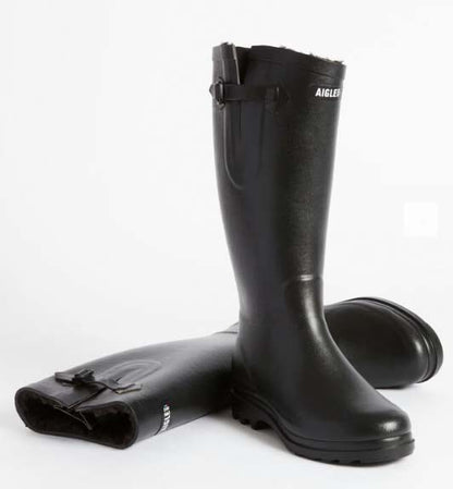 Aigle Gummistiefel Aglentine Schwarz - Marie Morenz
