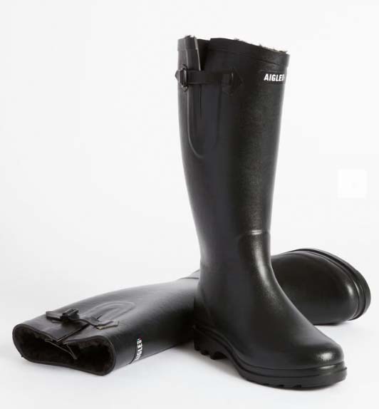 Aigle Gummistiefel Aglentine Schwarz