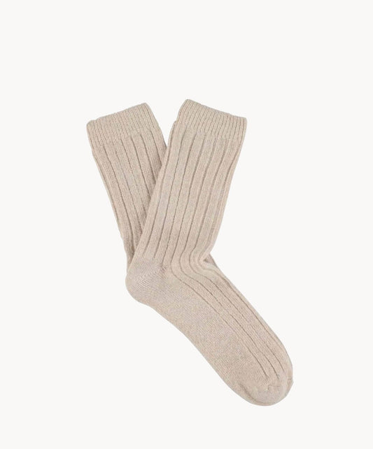 Damen Crew Socken Kaschmirmix Rosa - Marie Morenz