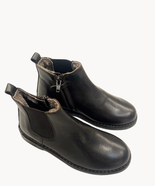 Marie Morenz 1403 Velour Braun Lammfell gefüttert - Marie Morenz