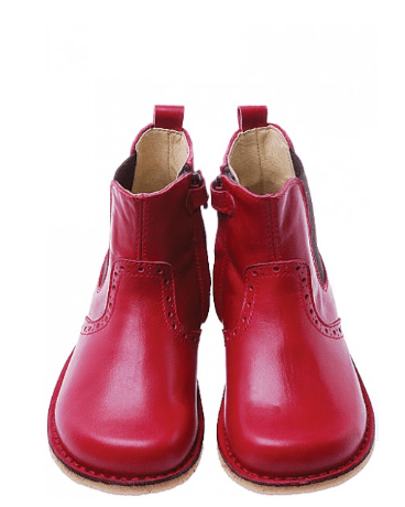 Marie Morenz 1428 Jodpur Rot. Hochwertiger Kinderschuh mit zeitlosem Design – fair gefertigt und gemacht für jeden Tag. - Marie Morenz