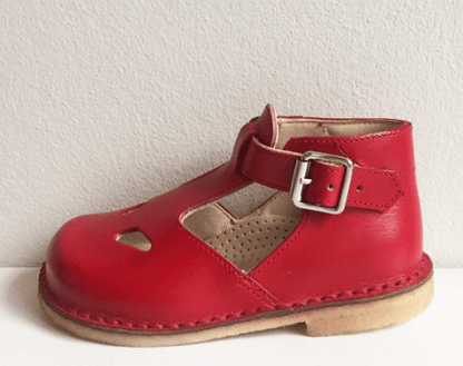 Marie Morenz 190 Katzenauge Rot Lernlaufsandale Kinder - Marie Morenz