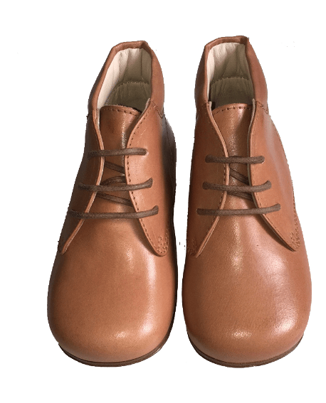 Marie Morenz 250 kleiner Schnürschuh Natur Retro - Marie Morenz