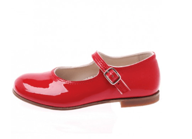 Marie Morenz 310 Ballerina Mary jane Rot Lack BESTSELLER - Marie Morenz