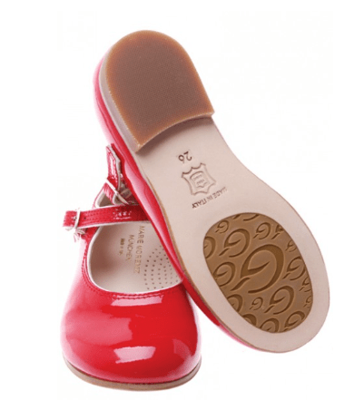 Marie Morenz 310 Ballerina Mary jane Rot Lack BESTSELLER - Marie Morenz