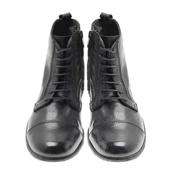 Marie Morenz 6007 Schnürstiefel Schwarz - Marie Morenz