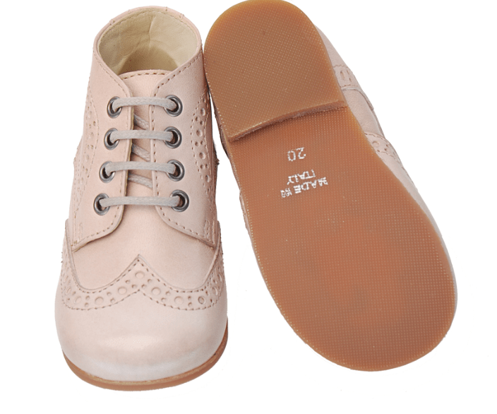 Marie Morenz 847 Schnürschuh Lauflernschuhe Beige - Marie Morenz