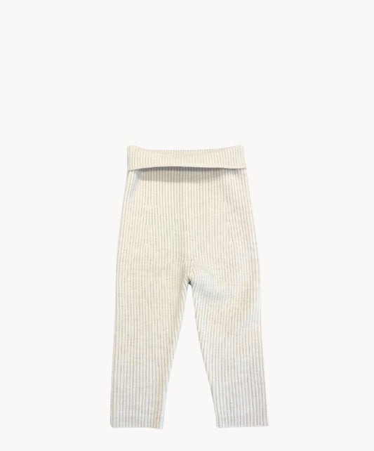 Marie Morenz Babyhose Merinowolle Rippe Creme - Marie Morenz
