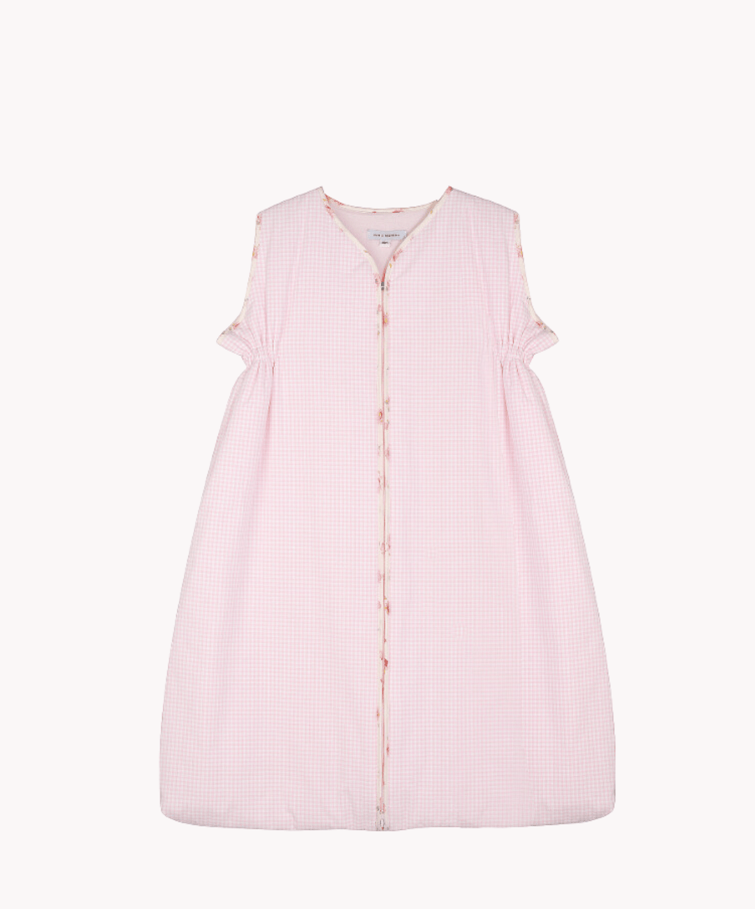 Marie Morenz Babyschlafsack Rose Vichy Baumwolle - Marie Morenz
