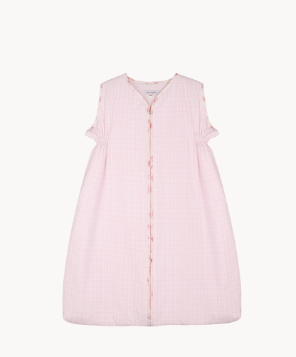Marie Morenz Babyschlafsack Rose Vichy Baumwolle - Marie Morenz