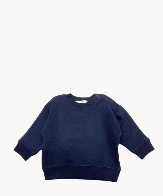 Marie Morenz Babysweatshirt Marine Baumwolle - Marie Morenz