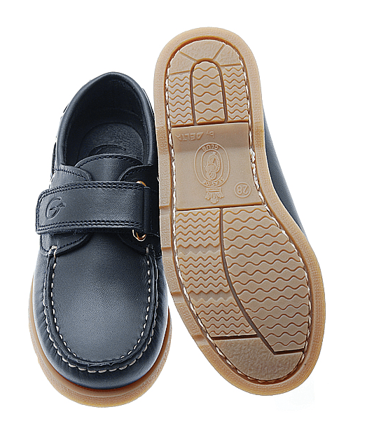 Marie Morenz Bootsschuhe Marine Klettverschluss - Marie Morenz