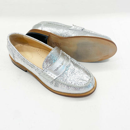 Marie Morenz Collegeschuh Silber - Marie Morenz