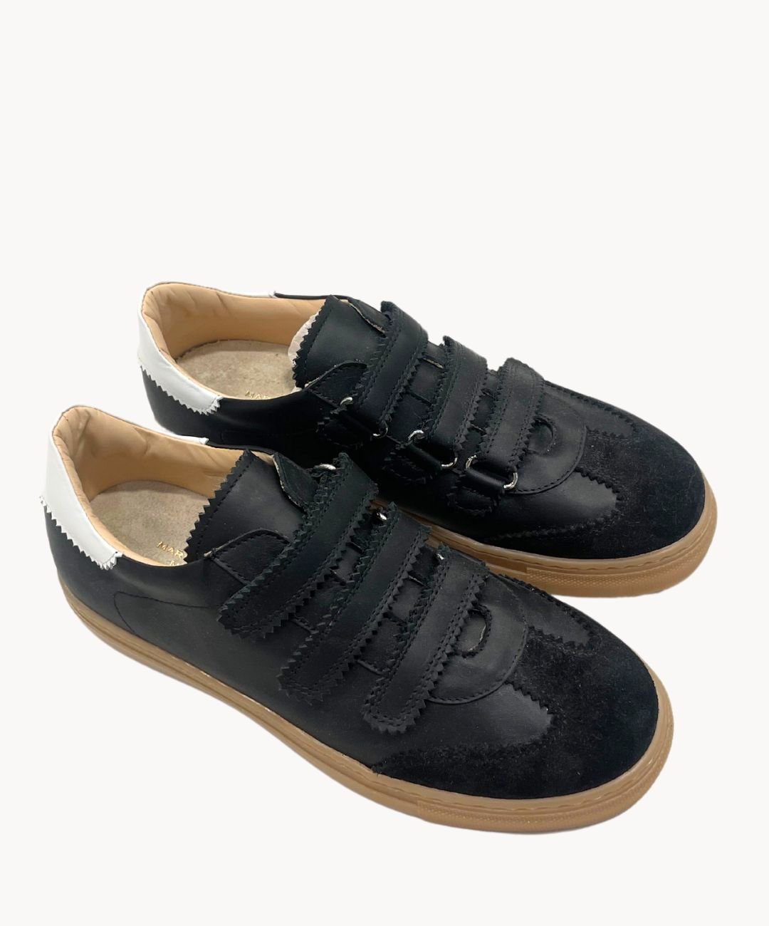 Marie Morenz Klettsneaker Schwarz - Marie Morenz