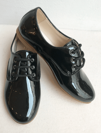 Marie Morenz Lackschuh Schwarz Nero 2018 Ledersohle - Marie Morenz