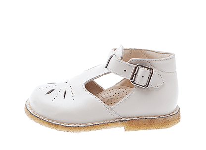 Marie Morenz Lernlaufschuhe 190 Blümchen Creme Kreppsohle - Marie Morenz