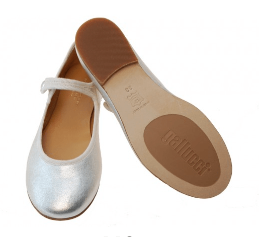 Marie Morenz Mary Jane Ballerina Silber - Marie Morenz