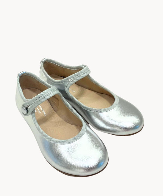 Marie Morenz Mary Jane Ballerina Silber - Marie Morenz