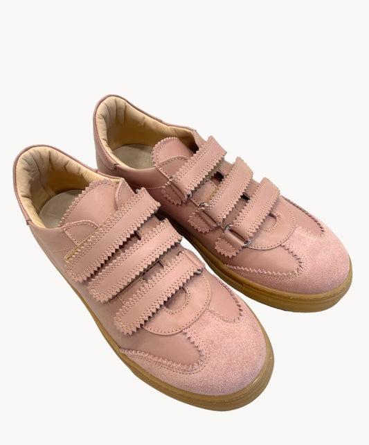 Marie Morenz Sneaker Klett Altrosa - Marie Morenz