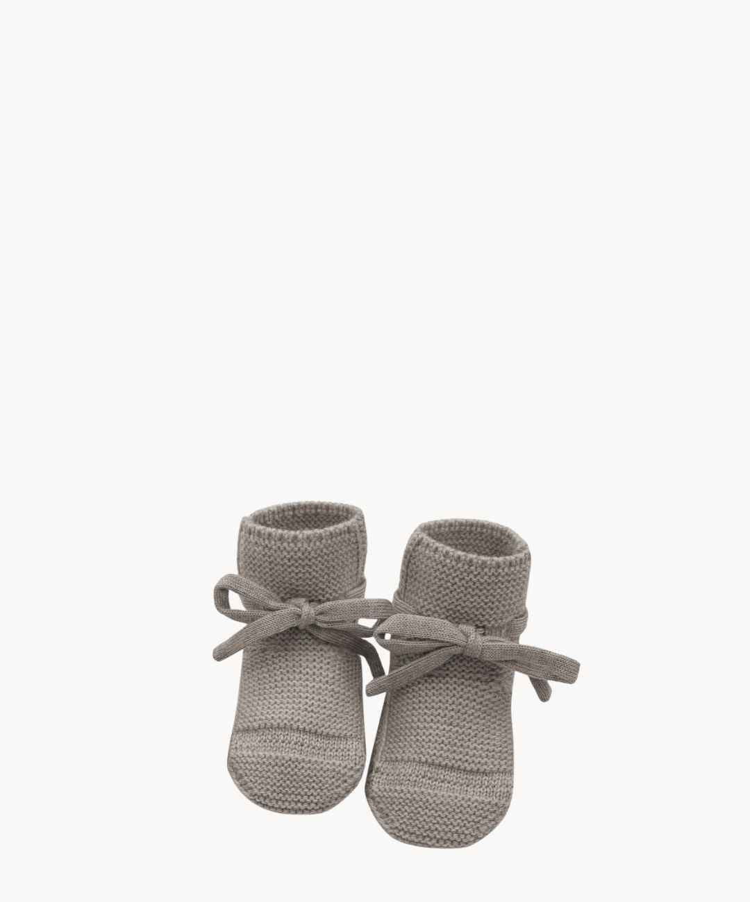 Marie Morenz Strickschuhe Merinowolle Camelmelange Onesize (Kopie)