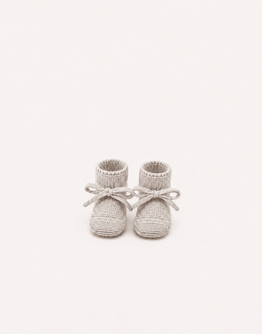 Marie Morenz Strickschuhe Merinowolle rosewood Onesize0-1 Jahr - Marie Morenz