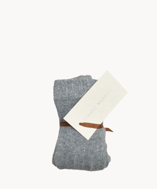 Marie Morenz Strumpfhose Rippe Graumelange - Marie Morenz