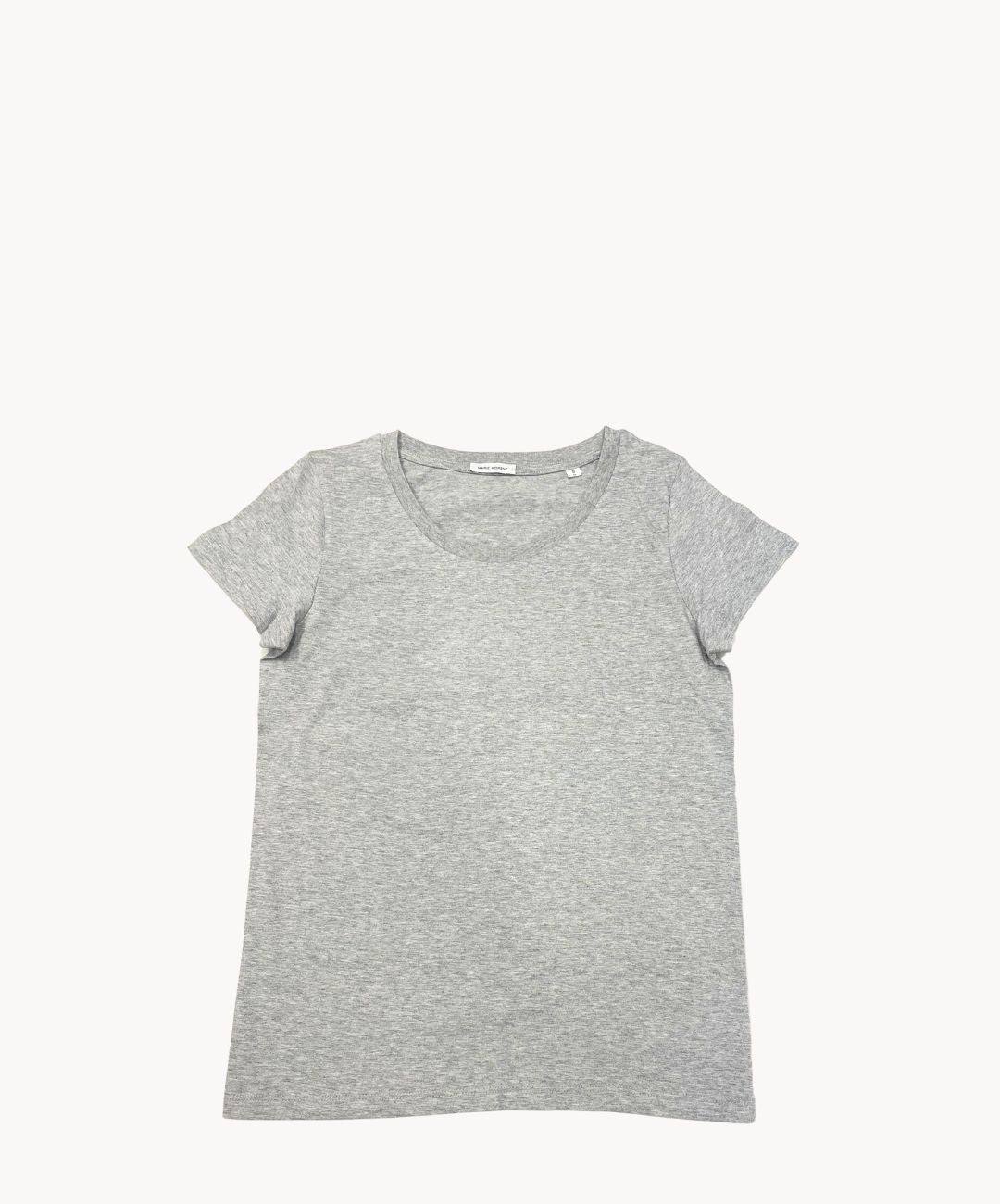 Marie Morenz T-Shirt Dame Baumwolle Graumelange - Marie Morenz