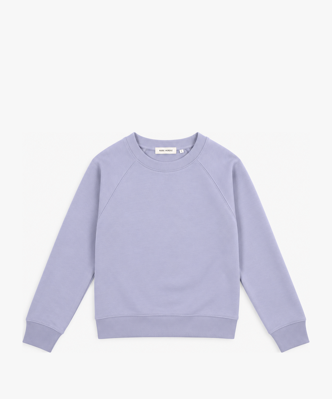 Marie Morenz Sweatshirt Raglan Dame Lavendelusfüllen