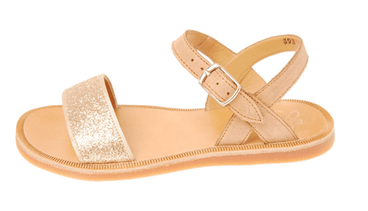 Pom D'Api Plagette Buckle Tao Camel Dore - Marie Morenz