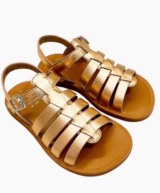 Pom D'API Plagette Strap Cuivre Kinder - Marie Morenz
